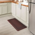thumbnail image 5 of Mohawk Home Solid Atrium Scroll Tempur-Pedic Anti-Fatigue Non-Slip Cushioned 3/4" Thick Kitchen Floor Mat, Red, 1'8" x 3'6", 5 of 9