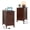 Brown, variant on Narrow End Table with Charging Station, Farmhouse Side Table with Hidden Flip-Top Power Strip, Drawer & Storage Cabinet for Living Room or Bedroom