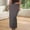 Gray, variant on Miqool Women's Long Maxi Skirt Fall Basic Stretch Bodycon High Waist Casual Long Pencil Skirts