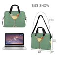 thumbnail image 3 of FORMRS 16" Laptop Bag Carrying Sleeve Case with Handle Travel Shoulder Briefcase, Lemon Glass, 3 of 8