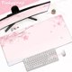 thumbnail image 3 of Alfombrilla de ratón rosa con flores de cerezo para ordenador de casa, alfombrilla grande para ratón de Pc, alfombra artística para teclado Sakura, alfombrilla de escritorio, accesorios de oficina, 3 of 5