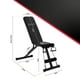 thumbnail image 3 of Banco de Ejercicio Plegable Altera TIGERCLAW Multifuncional C/ Ligas Respaldo Ajustable 7 Posiciones Negro, 3 of 7