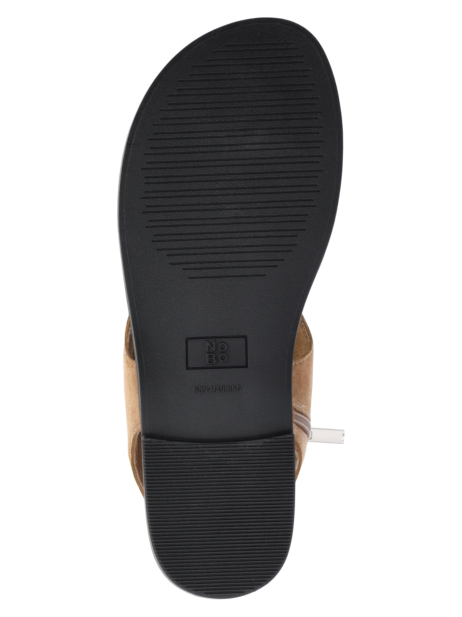 No Boundaries Women's Covered Thong Sandals