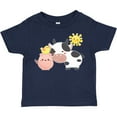 thumbnail image 3 of Inktastic Fun Farm Animals Cow, Pig, Chick Boys or Girls Toddler T-Shirt, 3 of 5