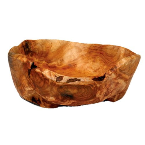 Enrico Rootworks Medium Flat Cut Serving Bowl