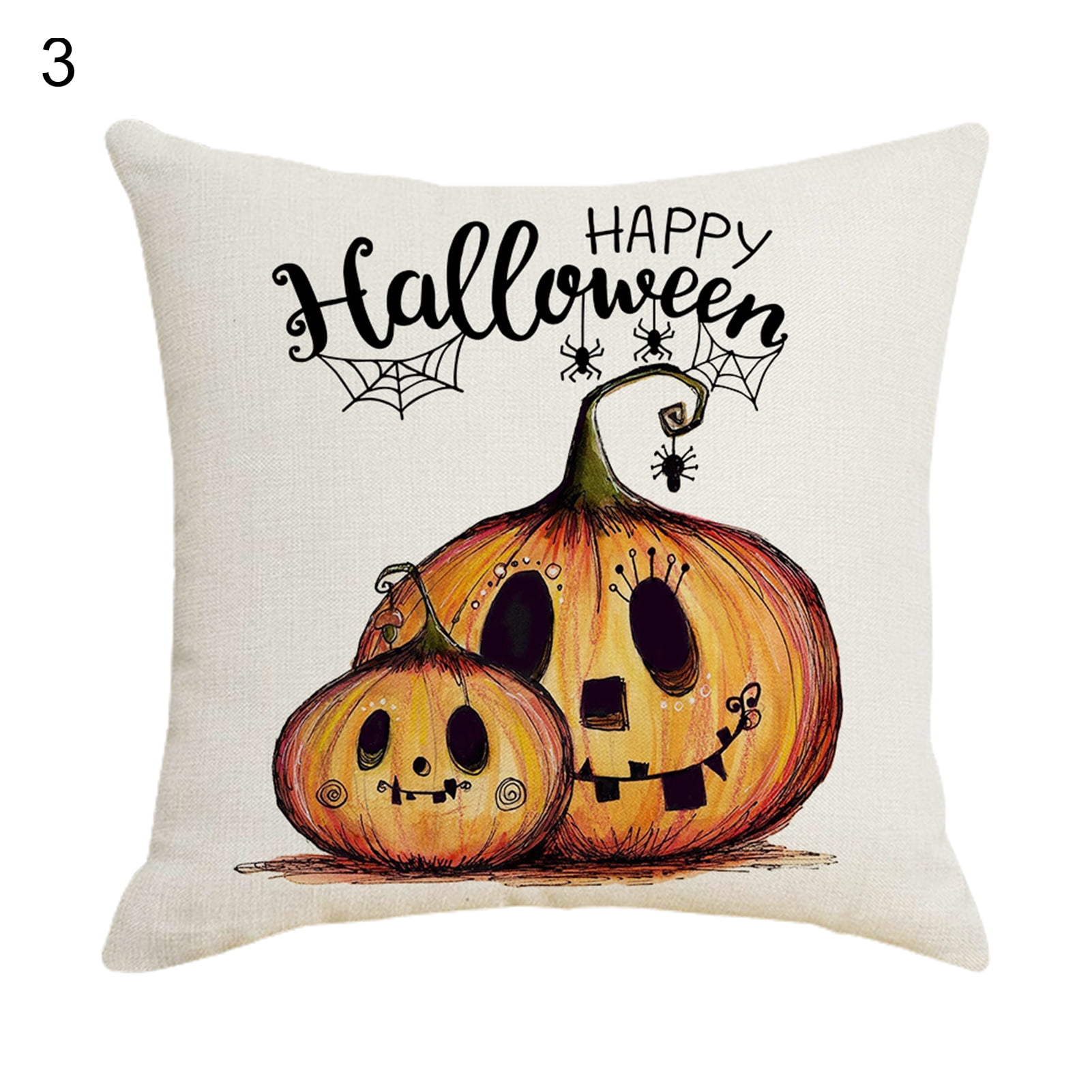 Pumpkin Trio - Decorative Pillow Cover - 18x18 inches – Cotton and Crate