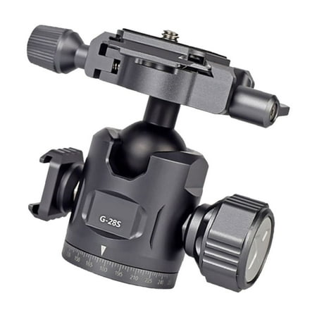 PatungKu Ball Head Tripod 240g with High Load 12KG Waterproof IPX4 Includes Quick Release Plate for DSLR Cameras Stable Tripod