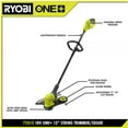 thumbnail image 3 of RYOBI ONE+ 18V 13 in. Cordless Battery String Trimmer/Edger with 4.0 Ah Battery and Charger, 3 of 11