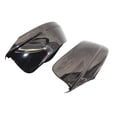 thumbnail image 1 of Cubierta del espejo retrovisor Yotijar 2 Uds de Puerta Lateral Moldura Negra de Reemplazo para F10 F18 2010 2011 2012 2013 Negro brillante, 1 of 6