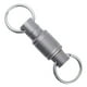 thumbnail image 5 of DQrwqpou Anillo Llavero Coche Bidireccional Accesorio Llave Aleación Titanio Ligero Regalo, 5 of 9
