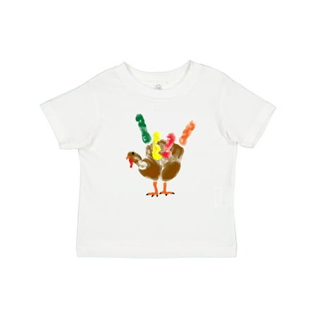 

Inktastic I Love You Colorful Craft Hand Turkey Boys or Girls Toddler T-Shirt
