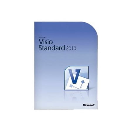 Microsoft Visio Standard 2010 - Box pack - 1 PC - DVD - 32/64-bit - Win - English