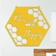 thumbnail image 1 of Letrero Colgante De Colmena De Abejas Letrero colgante de colmena de abejas, letrero de abejas de acero inoxidable, colgantes de arte de pared (oro A) Wdftyju Libre de BPA, 1 of 3