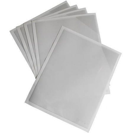 UPC: 0672644815250 | Tarifold P194674 8.5 x 11 in. Easy Load Repositionable Pocket with Corner Closure  White – Pack of 5
