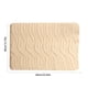 thumbnail image 3 of Tapete de Entrada Extra Grueso de Microfibra a Rayas - Alfombra Antideslizante para Baño y Cocina, Absorbente de Agua, Ideal para La Entrada de La Cocina o El Baño., 3 of 7