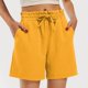 thumbnail image 1 of MKLEKYY Pantalones Cortos Deportivos para Mujer, Modernos Pantalones Cortos de Verano con Cordón, Cómodos y con Bolsillos, Ropa Informal Holgada para Vacaciones y Playa., 1 of 4