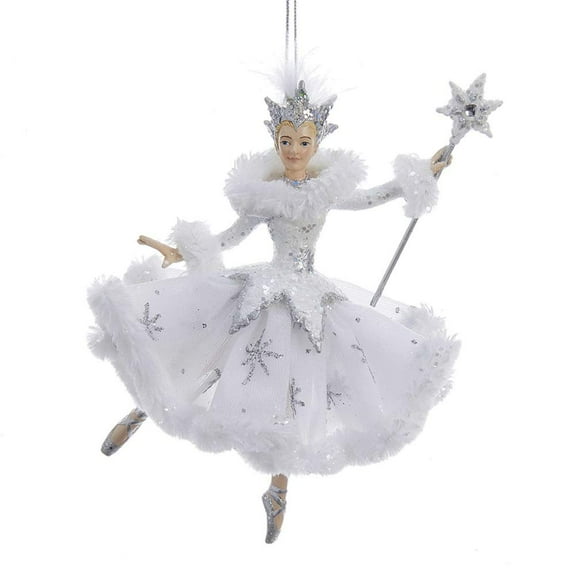 Kurt Adler Snow Queen Ballerina Ornament