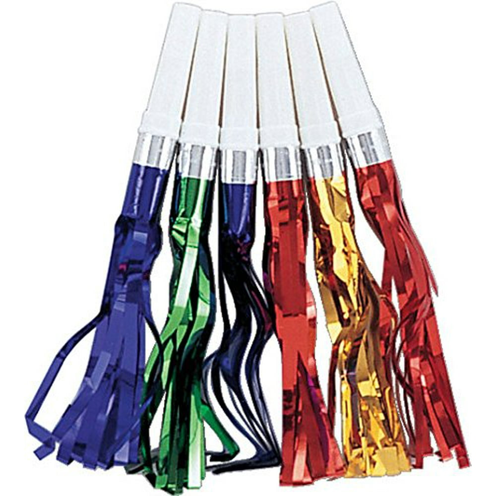 NOISEMAKERS 12/12CT FRINGED