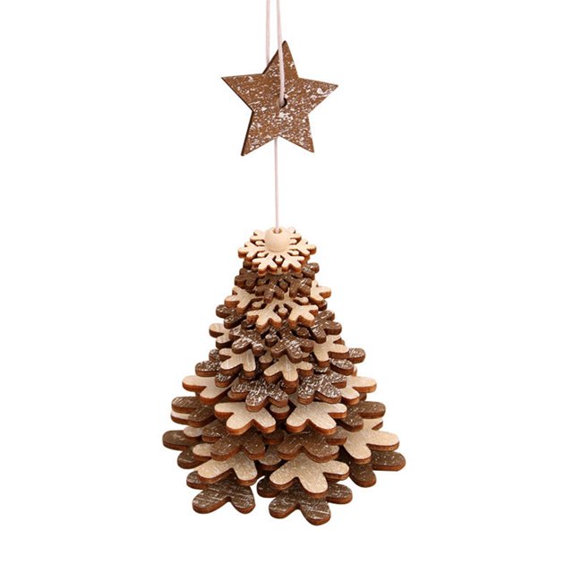 Advancent Adorno de copo de nieve colgante de Navidad, colgante de decoración, Festival, fiesta de año nuevo, accesorios de diseño Kits de decoración para fiestas Gris