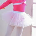 thumbnail image 5 of Falda de gasa de encaje de longitud media para niñas Falda para niñas Falda de princesa Falda de baile Falda de tul para retrato de estudio fotográfico, 5 of 5