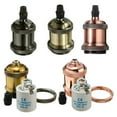thumbnail image 4 of Support d'Ampoule de Lampe Industrielle Vintage Antique Rétro Edison E27 Raccord, 4 of 4