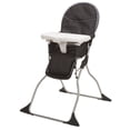 thumbnail image 3 of Cosco Kids Simple Fold Deluxe High Chair, Black Arrows, Toddler, 3 of 11