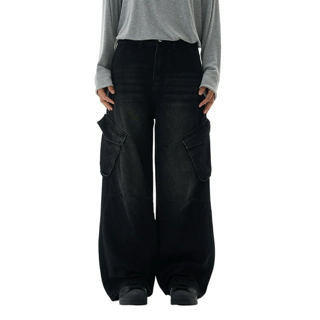 TINZ Jeans en Denim Classiques Confortables Cinq Poches Coupe Fuselée Tissu Extensible pour Usage Quotidien Décontracté Durable Polyvalent Style Moderne Bande Antidérapante