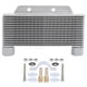 thumbnail image 1 of Universal Engine Oil Cooler Cooling Radiator Fit for 125CC?250CC Motorcycles ATV Dirt Bike, 1 of 5
