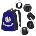 thumbnail image 4 of DouZhe Lightweight Backpack, Louisiana State Seal Flag Prints Travel Outdoor Hiking Bag School Bookbag Casual Daypack Backpacks for Women Men, 4 of 7