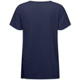 thumbnail image 3 of Women's Levelwear Navy Winnipeg Jets Influx Ice Wall T-Shirt, 3 of 3