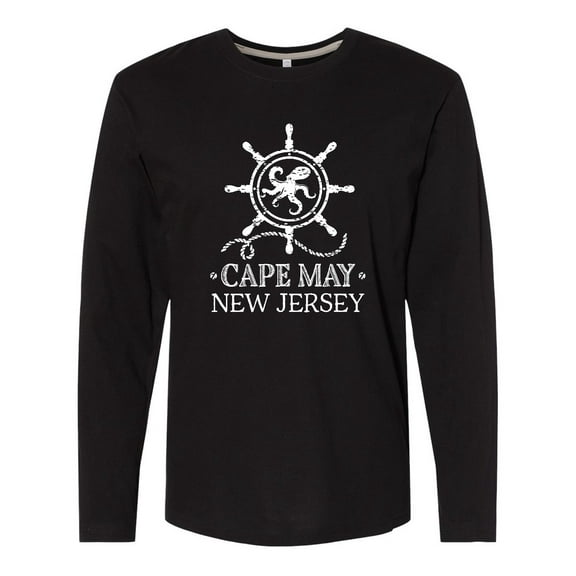 Inktastic Cape May New Jersey Vacation Long Sleeve T-Shirt
