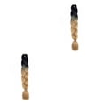 thumbnail image 4 of Seitruly Trenzas Con Extensiones De Cabello Trenzado Materiales Fáciles De Color Natural Alta Semejanza Con El Cabello Real Type17 NO17, 4 of 6