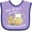 Lavender and Purple, variant on Inktastic When Life Gives You Lemons, Make Lemonade Boys or Girls Baby Bib