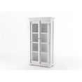thumbnail image 3 of NovaSolo Double Vitrine Provence Cabinet in White, 3 of 6