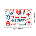 thumbnail image 3 of 3D Heart Design Thank You Nurse Appreciation Banner with Healthcare Theme for Medical Event Hospital Decor Professional Recognition, 3 of 8