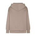 thumbnail image 5 of Maean Women's Oversize Hoodies Sweatshirts Long Sleeve Sweaters Pullover Tops Fall Winter Warm Clothes with Pockets, 5 of 6