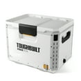 thumbnail image 1 of ToughBuilt StackTech XL Cooler, Stackable 38 Quart Hard Shell Chest, White, 1 of 12
