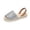 Exquisite Shoes - Silver, variant on Samdudou Elevated Sandals for Women Open Toe Sparkly Glitter Wide Band Slingback Strap Classic Woven Espadrille Flatform Shoes Vacation Resort Wear