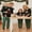 Style 4, variant on Family Matching Christmas Pajamas, Letter Santa Hat Print Long-Sleeved Round Neck Tops Plaid Pattern Trousers Sleepwear