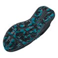 thumbnail image 2 of Under Armour Chaussure de Course pour Homme Charged Assert 10, (003) Noir/noir/bleu Surf, 11, 2 of 5