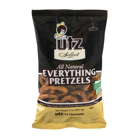 Utz Select Everything Pretzels, 9.0 OZ