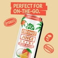 thumbnail image 4 of Vita Coco Coconut Juice, Mango | Bold, Tropical Taste | Natural Electrolytes | Sweet, Refreshing Hydration | 16.9 oz can (Pack of 12), 4 of 6