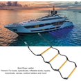 thumbnail image 2 of Marine Boarding Rope Ladder, Sturdy Marine Rope Ladder 400 Lbs, Portable Rope Ladder for Inflatable Boat, Fishing Boat, Kayak, Motorboat, Canoeing, 2 of 9