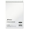 Ampad Steno Books, Gregg Rule, 6 X 9, White, 70 Sheets