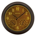 Bulova Weather Master Outdoor Wall Clock