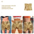 thumbnail image 3 of Sequin Shorts Women's Costume for Jazz Dance Glitter Sequins Elastic Sparkly, 3 of 6