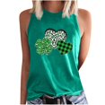 thumbnail image 2 of Débardeurs pour Femmes Athletic Works T-shirt Sans Manches Imprimé Décontracté Col Rond Printemps Automne, 2 of 5