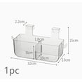thumbnail image 1 of Estante de cocina, caja de almacenamiento sin perforaciones montada en la pared, estante organizador, estante de almacenamiento multifuncional for el hogar, 1 of 2