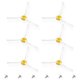 thumbnail image 1 of KIT Pack de 6 cepillos laterales +6 tornillos para aspirador iRobot Roomba Bmatwklu, 1 of 5