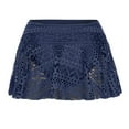thumbnail image 4 of Mchoice Women Lace Crochet Swim Skirt Bikini Bottom Swimsuit Board Shorts Skort Swimdress, 4 of 4